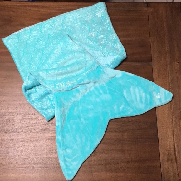 Justice Bedding Justice Mermaid Tail Blanket Os Poshmark